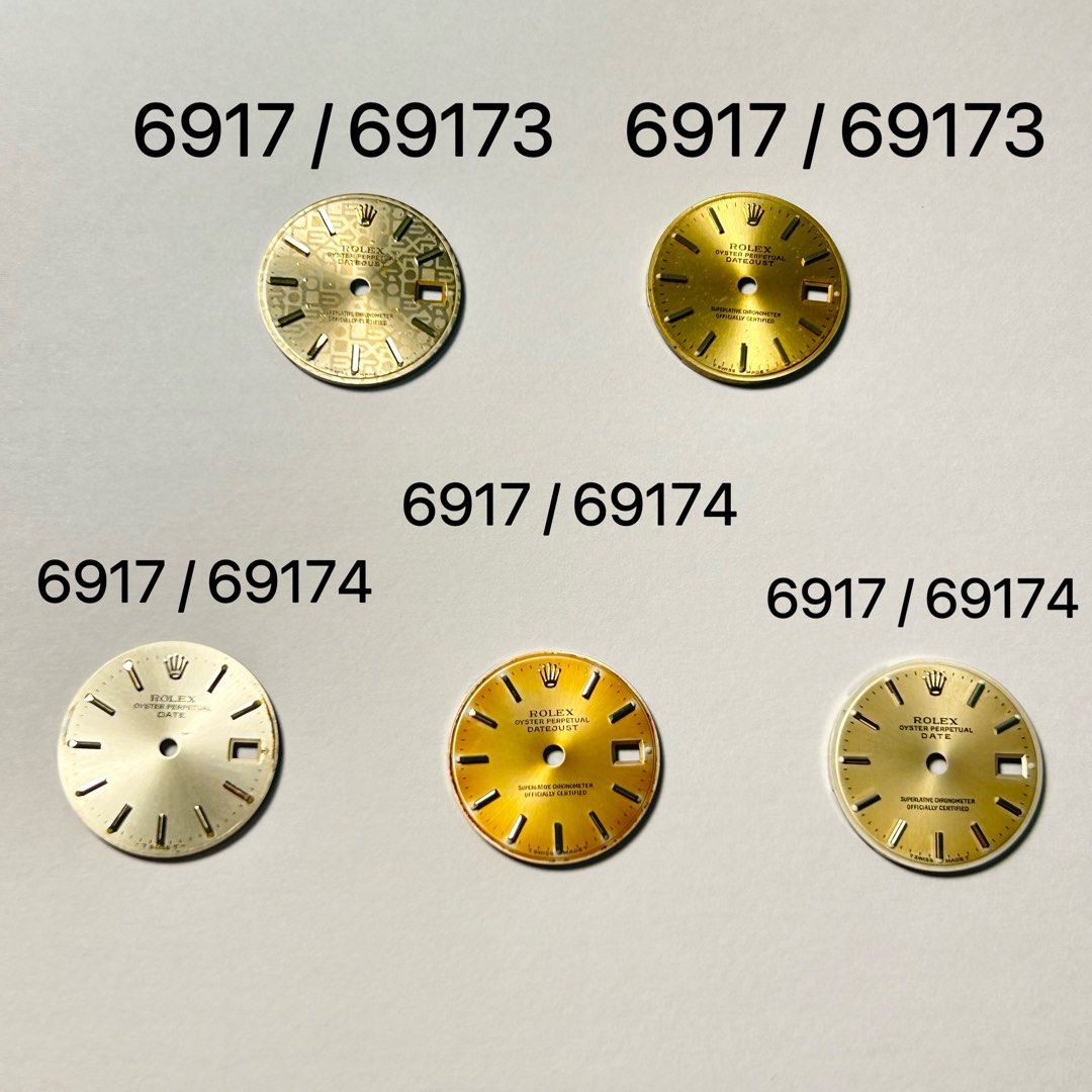 Authentic top rolex dials