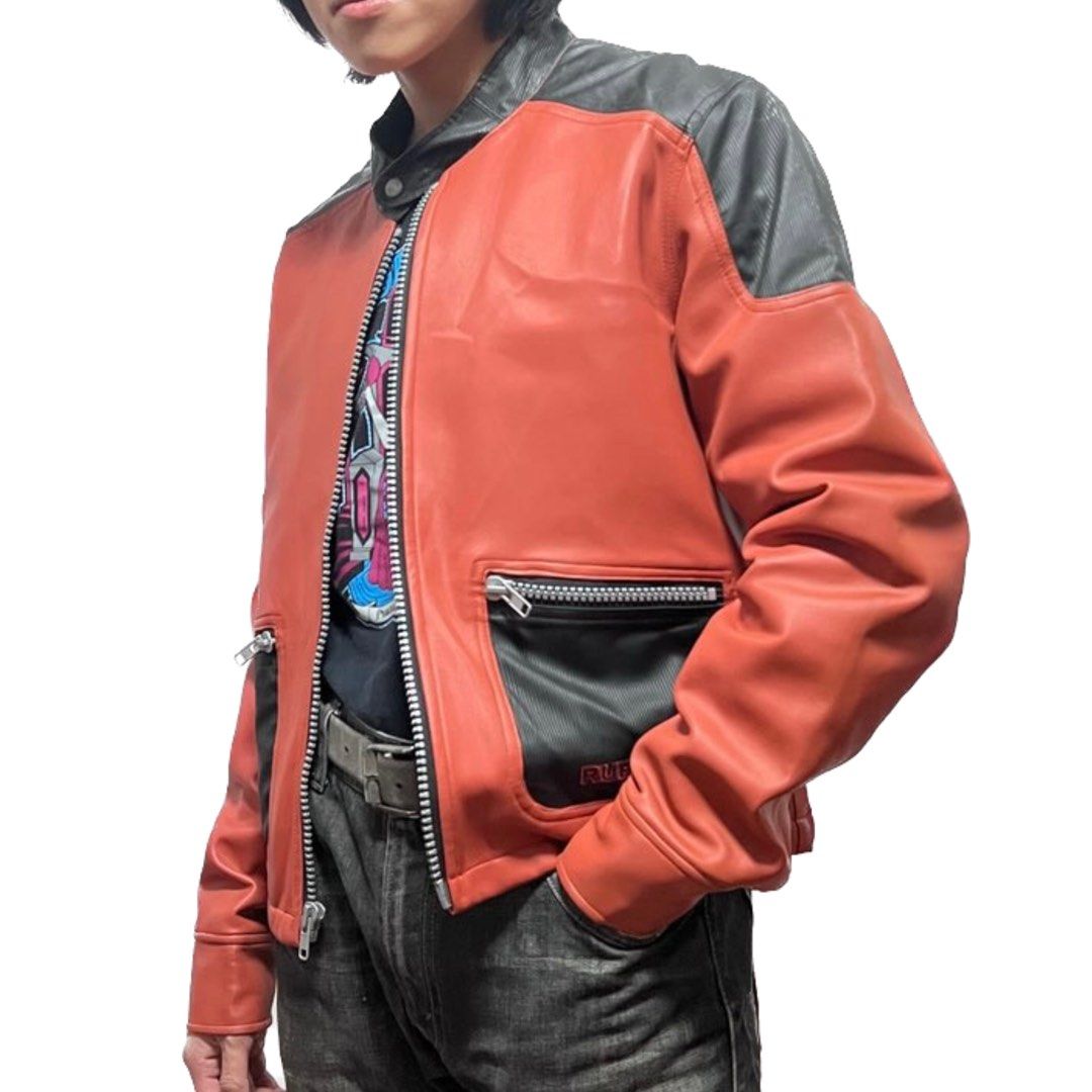 RUBBER SOUL 1990s Japan Vintage Archive Motorcycle jacket 美國製