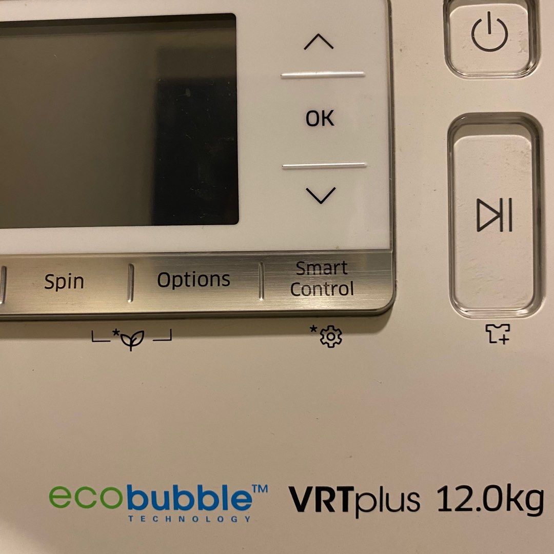 Samsung washing machine VRT Plus 12KG front load smart, TV & Home