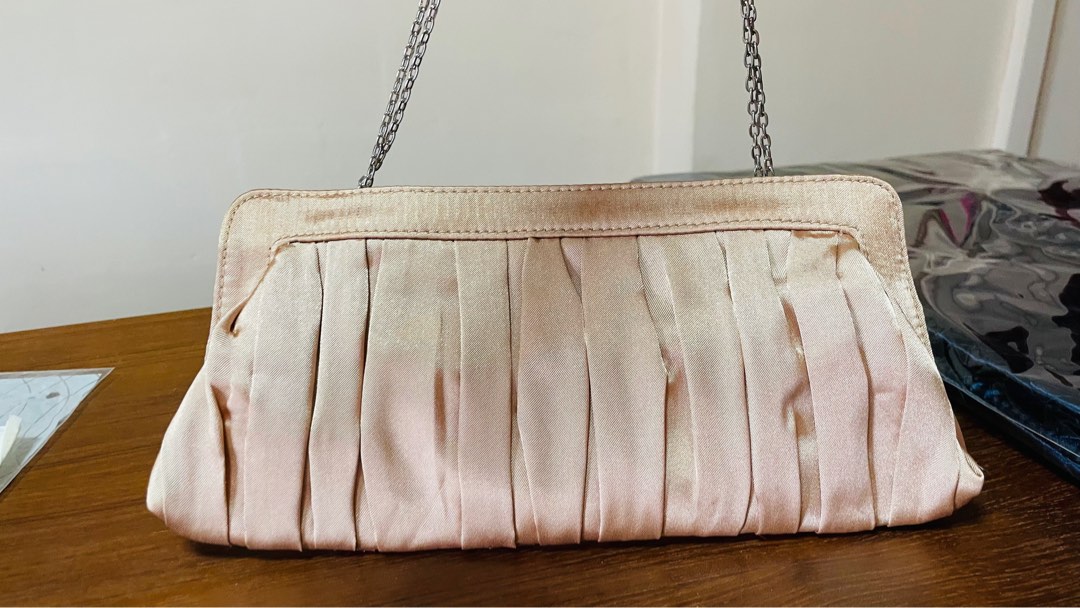 Peach clearance clutch bag