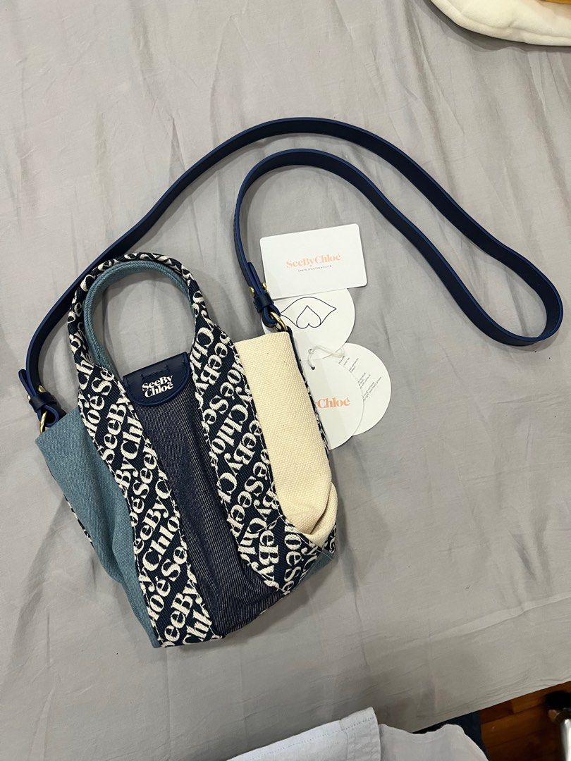Chloe new arrivals navy bag