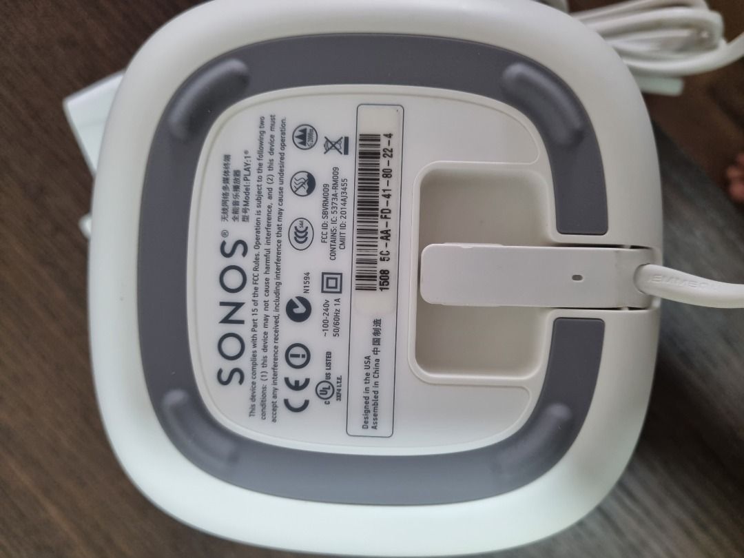 Seldom used Sonos 1, TV & Home Appliances, TV & Entertainment