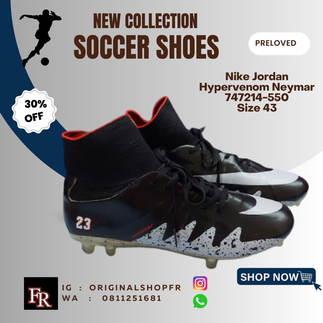 Sepatu bola nike hypervenom neymar on sale