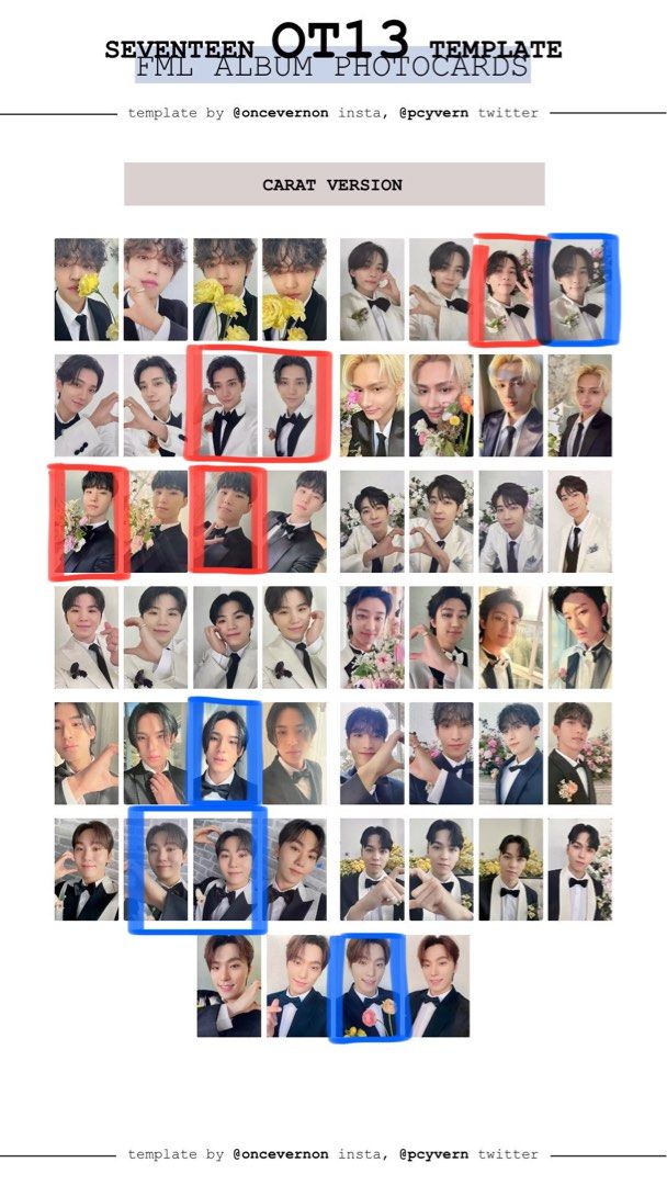 注文送料無料 SEVENTEEN FML CARAT Ver. ３０個 - comlas.org