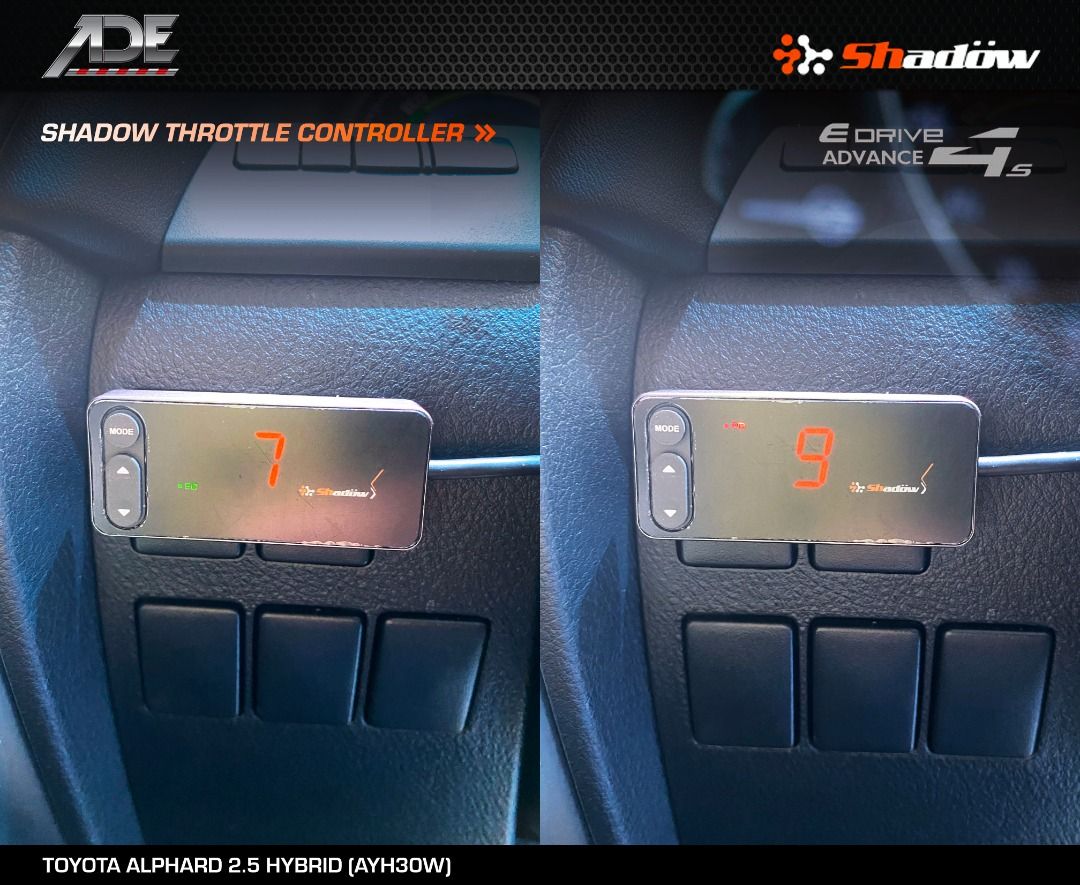 SHADOW THROTTLE CONTROLLER ON TOYOTA ALPHARD 2.5 HYBRID (AYH30W), Car ...