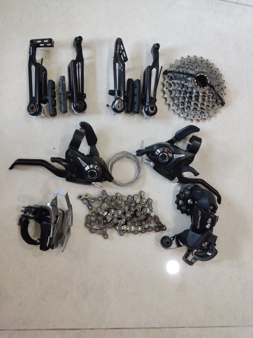 7 speed clearance groupset