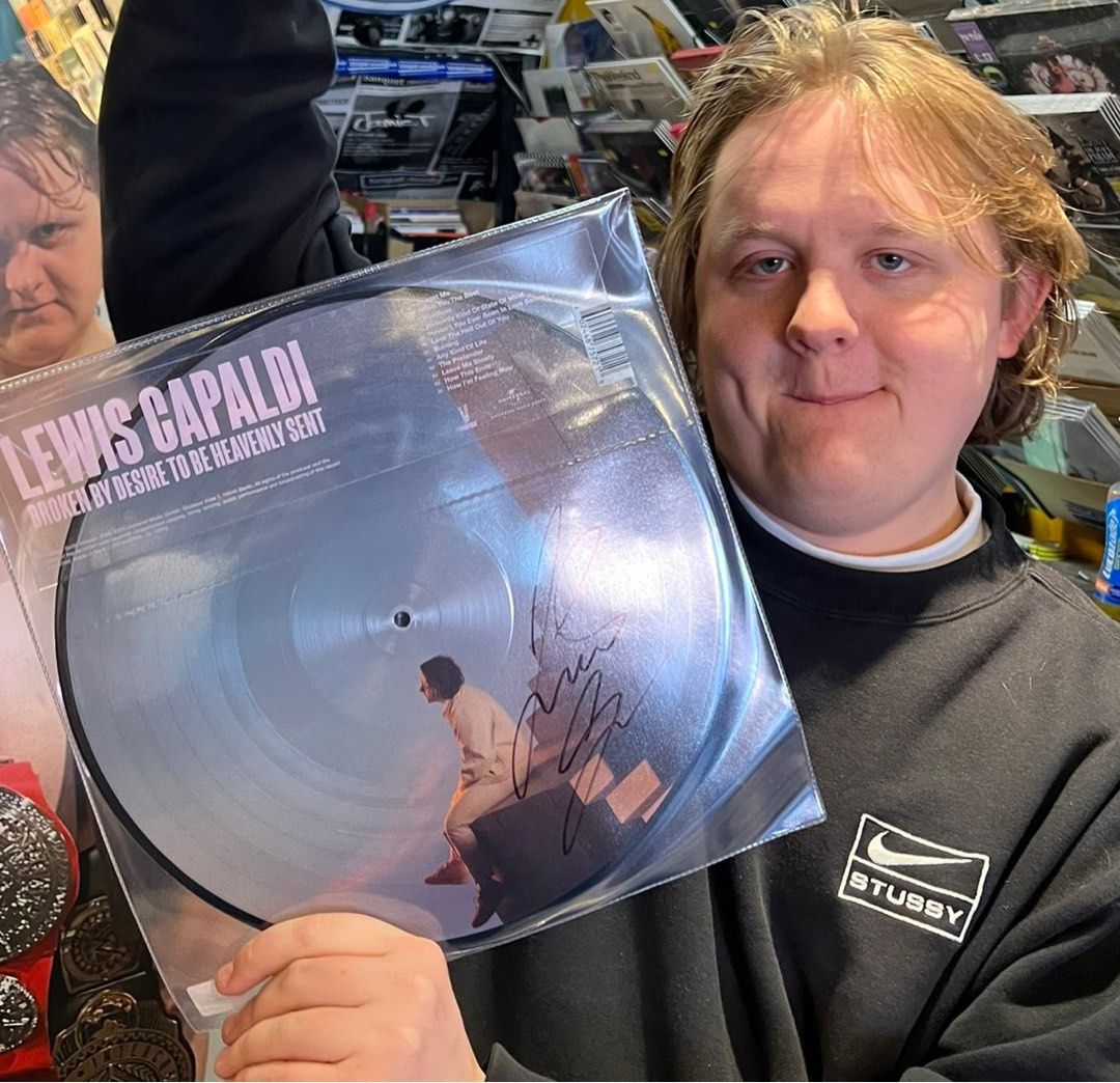 Lewis Capaldi Broken By Desire To Be Heavenly Sent Exclusive Heavenly Pink  Vinyl