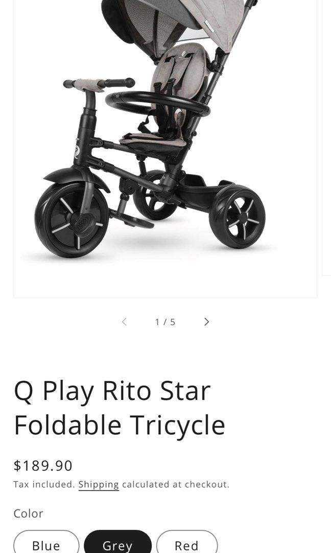 best smart trike for 1 year old