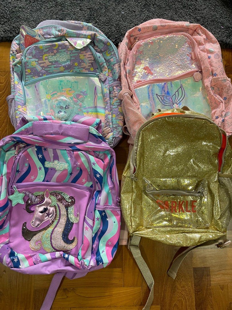 Cotton store on backpacks