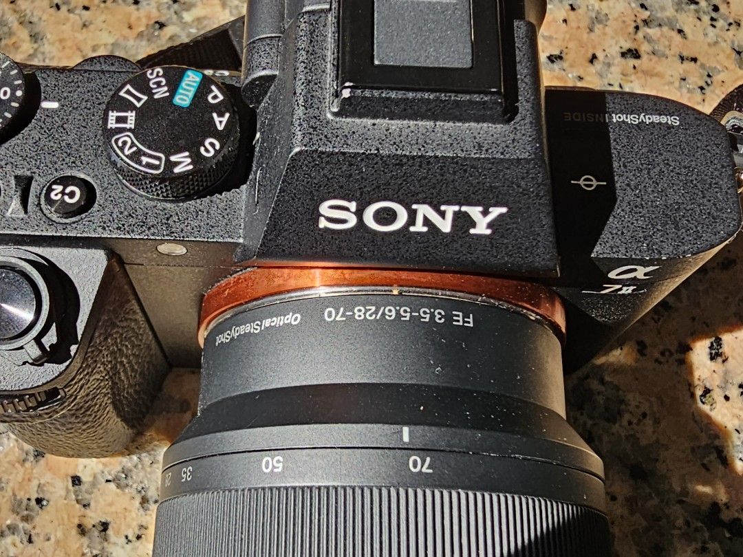 Sony Alpha 7ii full frame camera with lens, Photography, Cameras on