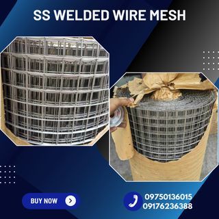 SS WELDED WIRE MESH