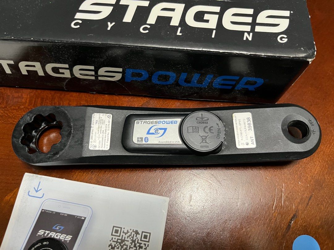 Manivelle Stages Power Meter Pour Cannondale Hollowgram - 175 Mm, Capteur De Puissance, Occasion