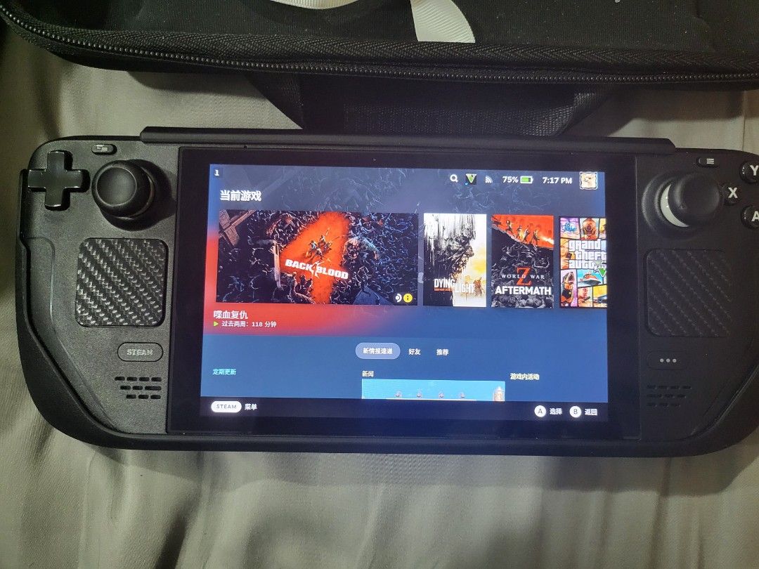STEAM DECK LED うま 64GB KIOXIA256GB SDカード付き
