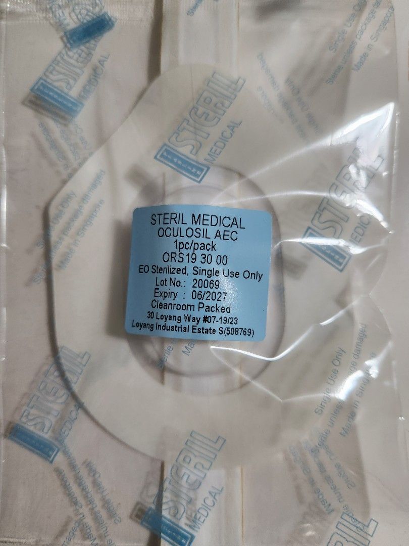 Sterile eye patch for Bell's Palsy & Lasik, Health & Nutrition, Medical