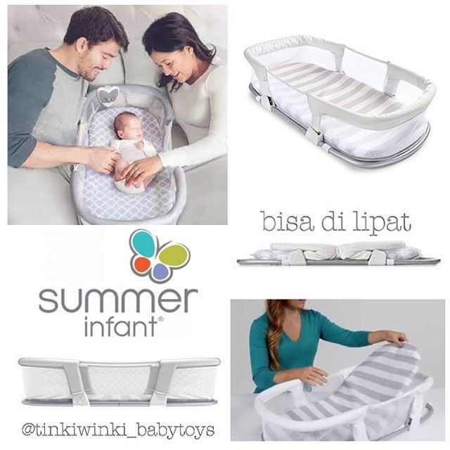 Summer Infant SwaddleMe Deluxe By Your Side Sleeper, Bayi & Anak, Lainnya di Carousell