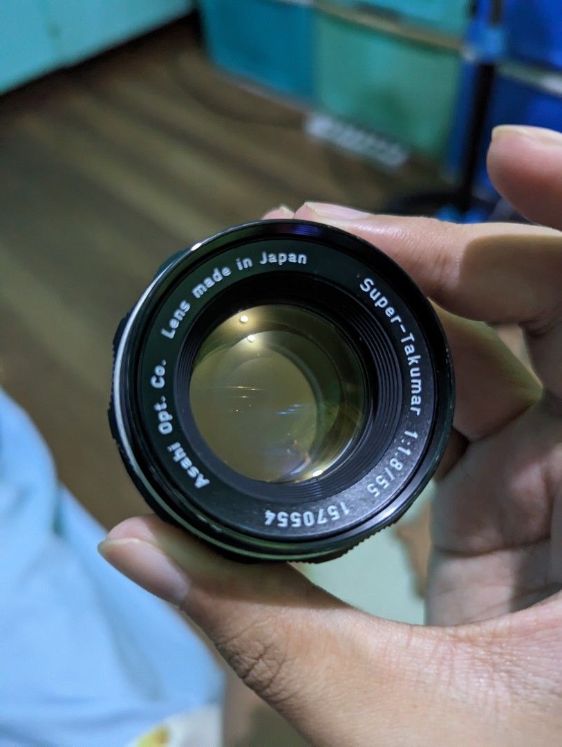 Objectif Photo Super-Takumar 55mm F/1.8 - Monture M42 - Avec Adaptateur Pour Fuji - Occasion