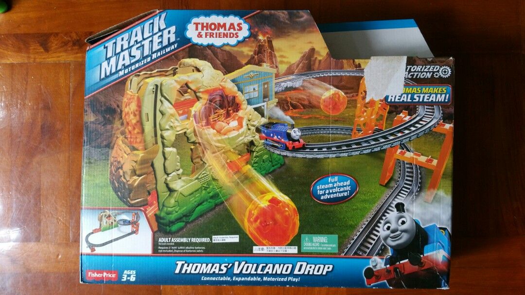 Thomas trackmaster sale volcano drop
