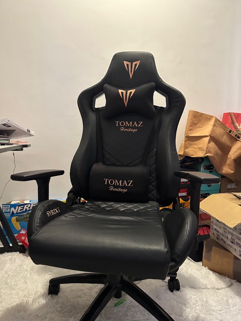 Tomaz Gaming Chair, Furniture & Home Living, Furniture, Chairs on Carousell