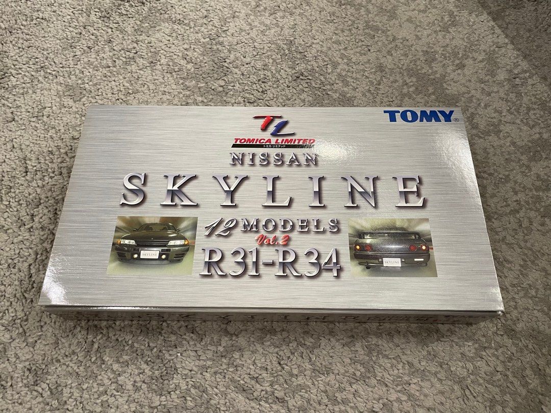 Tomica Limited Nissan Skyline R31-R34 Car Models, Hobbies & Toys