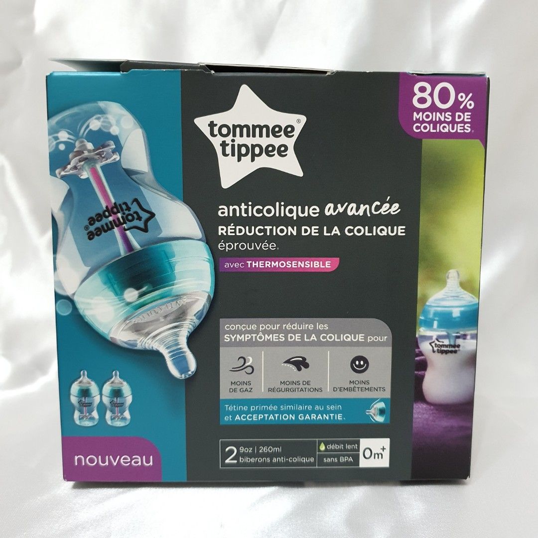 Tommee tippee heat sensing hot sale tube