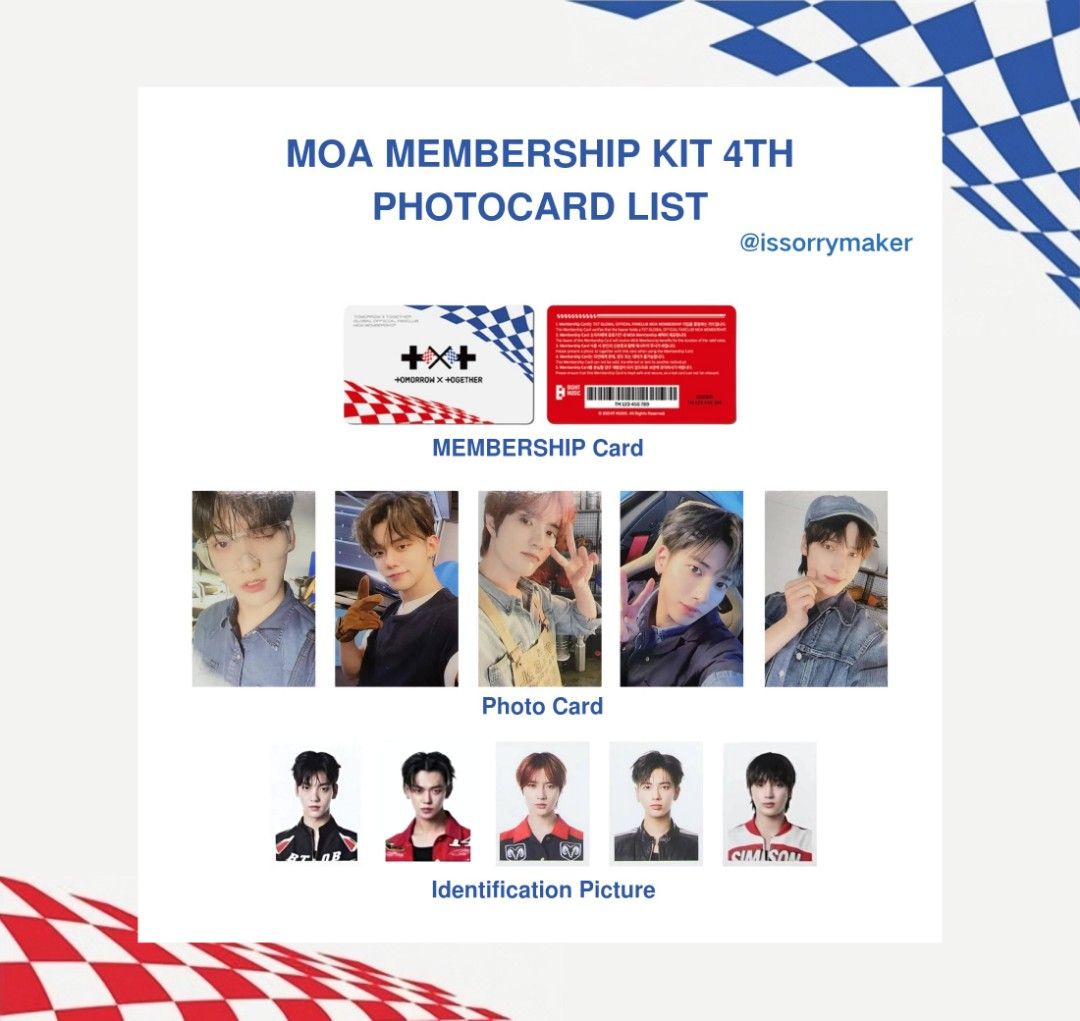 驚きの値段で TXT Memorabilia Toys, & Hobbies KIT, MEMBERSHIP MOA アイドル