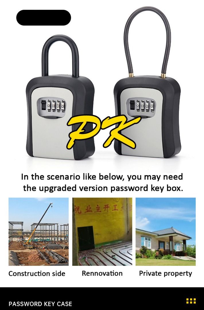 Upgraded, Bigger Volume & Extended Flexi Hard-Steel Wire Password ...