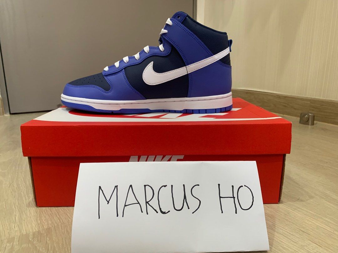 Purple blue nike store shoes