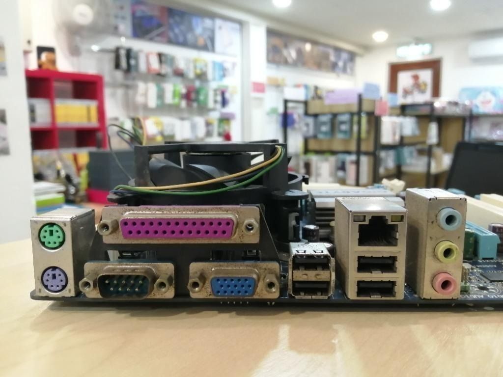 used Motherboard LGA 775 Gigabyte GA G41MT ES2L rev. 1.0 with