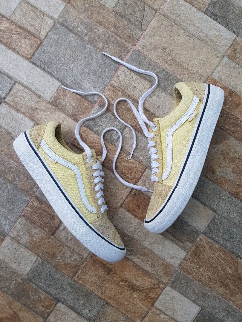 Vans store pale yellow