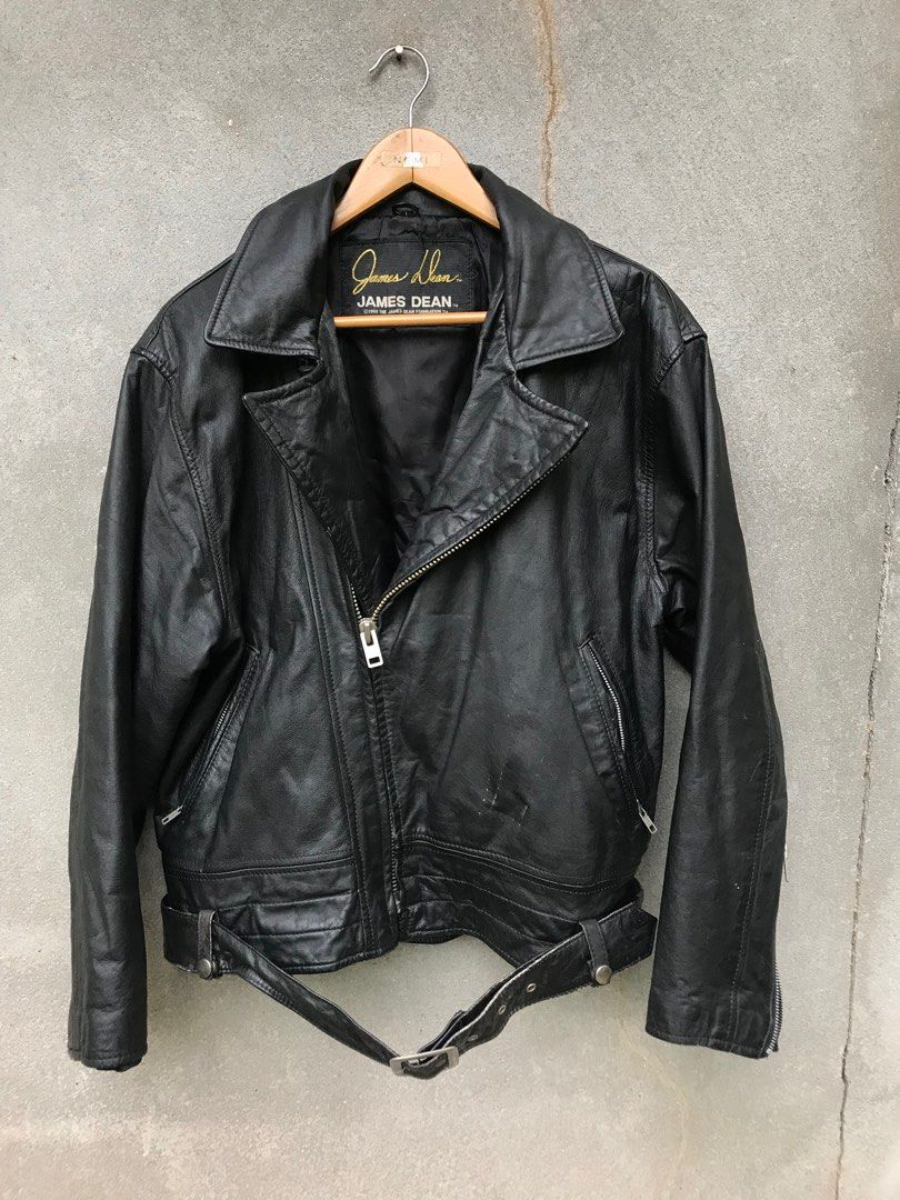 Leather jacket top james dean