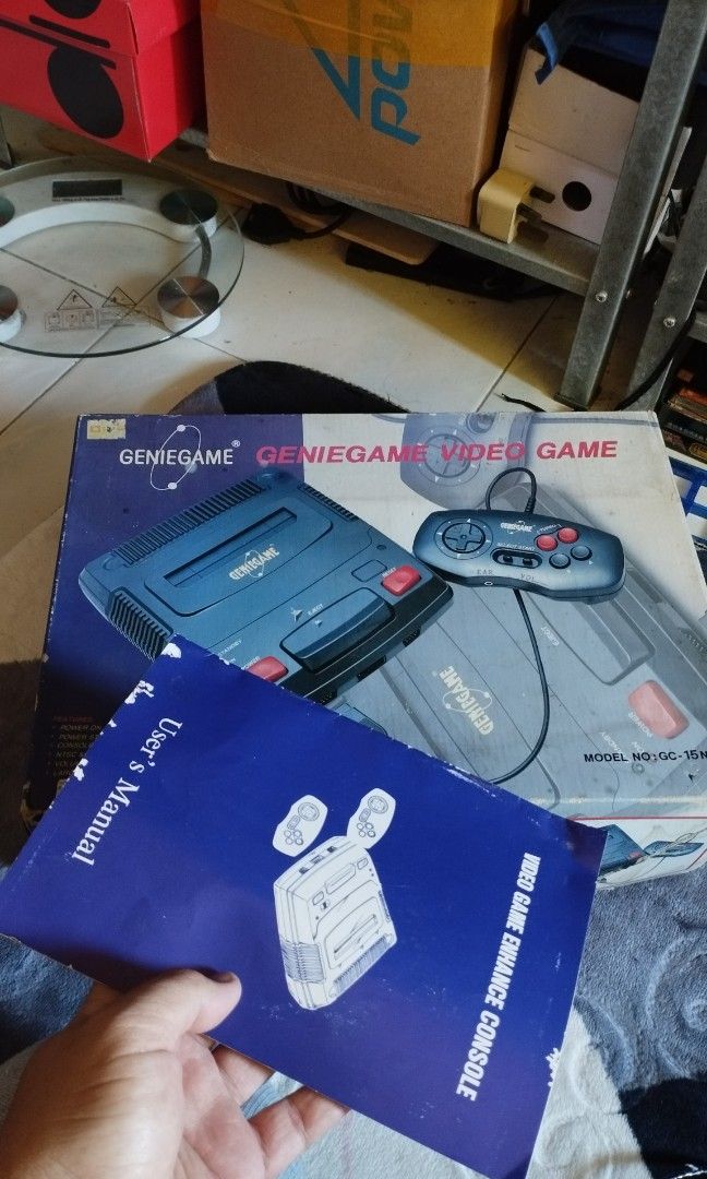 VINTAGE TAIWAN GENIEGAME VIDEO GAME (TAPE GAME), Video Gaming, Video