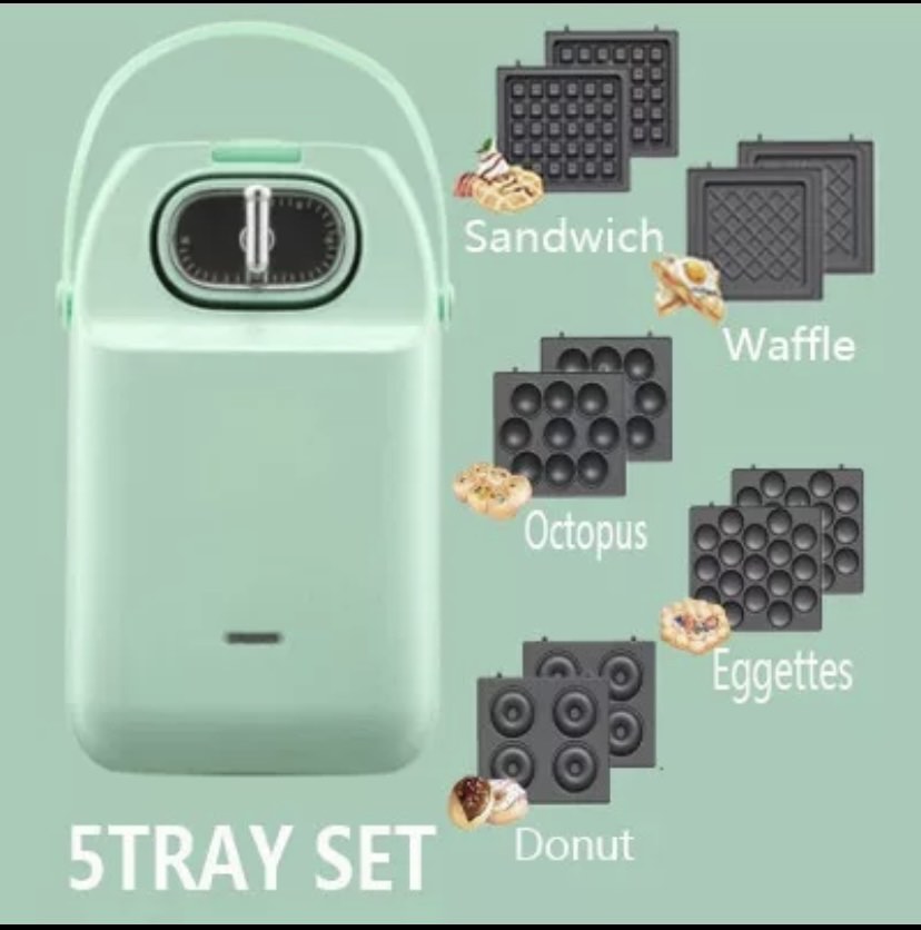 waffle/sandwich maker 5 in 1 (electric), TV & Home Appliances, Other