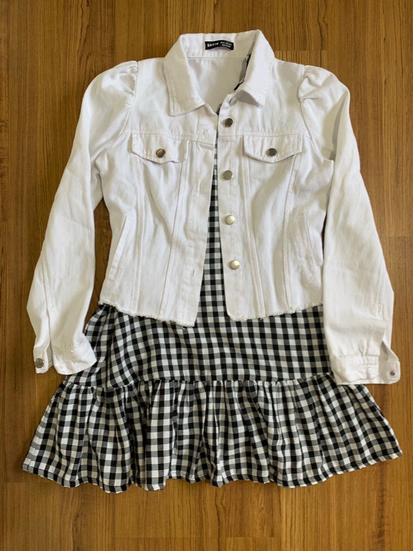 White sales jacket ladies