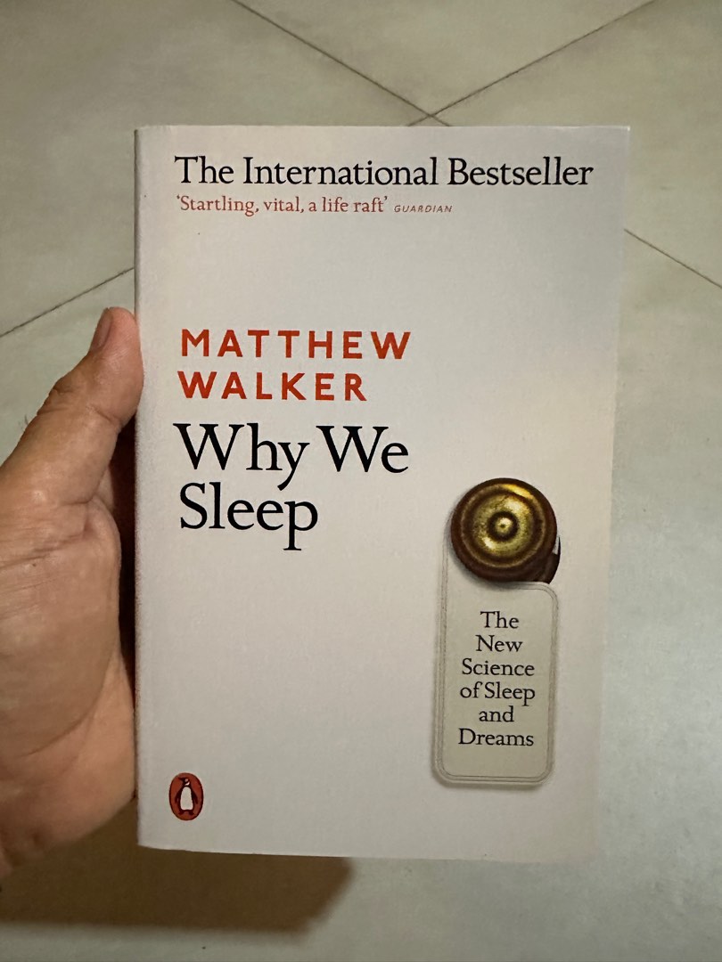 Why we sleep Matthew Walker, Hobbies & Toys, Books & Magazines