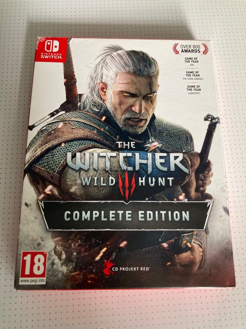 Witcher 3 discount complete edition switch