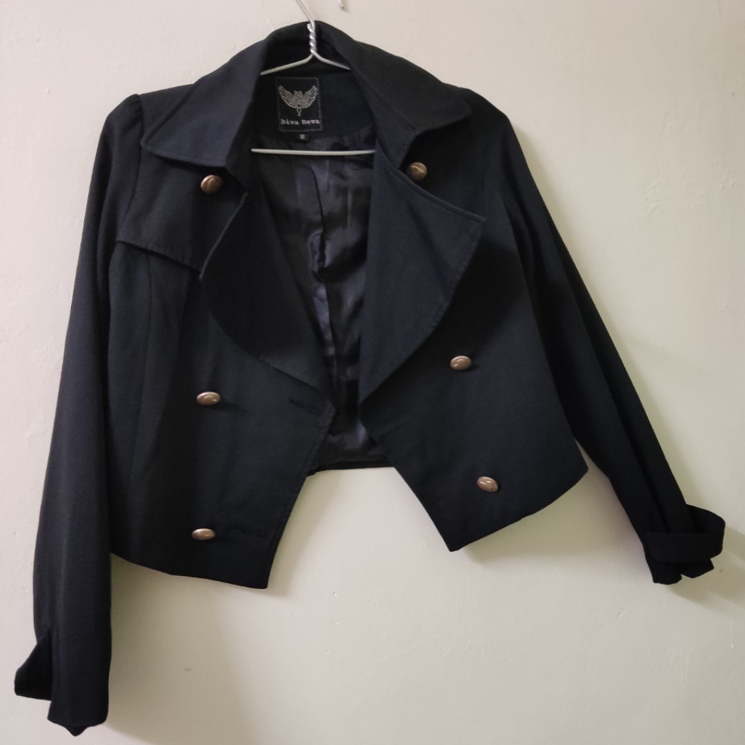 Women black jacket, Women's Fashion, Coats, Jackets and Outerwear on ...