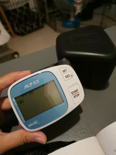 Wrist Type Blood Pressure Monitor (ALP K2, made in Japan)
