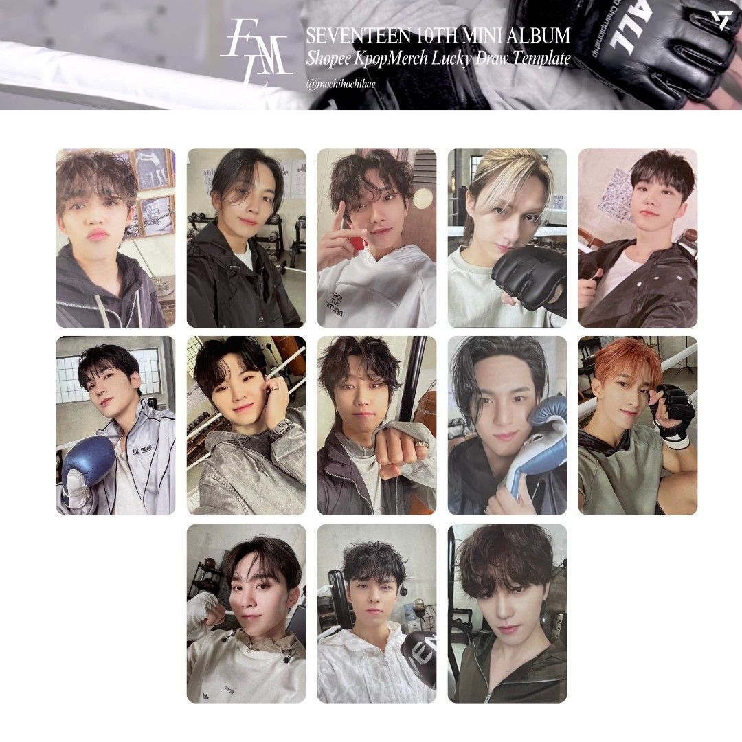 SEVENTEEN SHOPEE kpopmerch 129枚