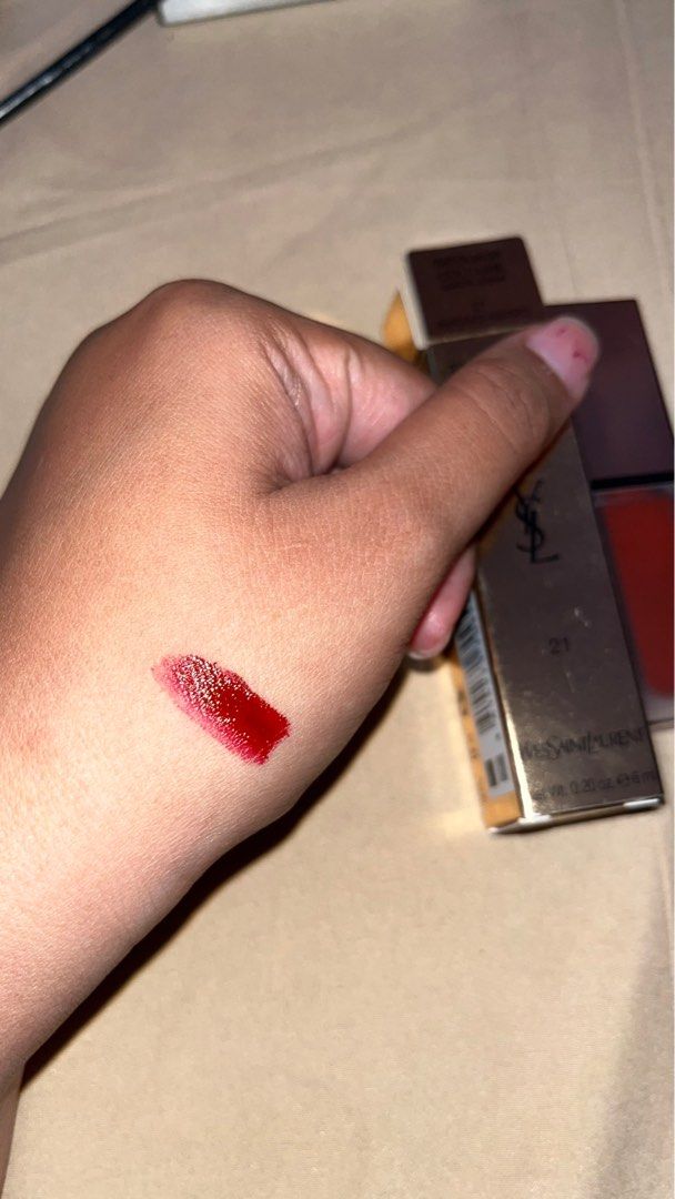 Ysl burgundy instinct