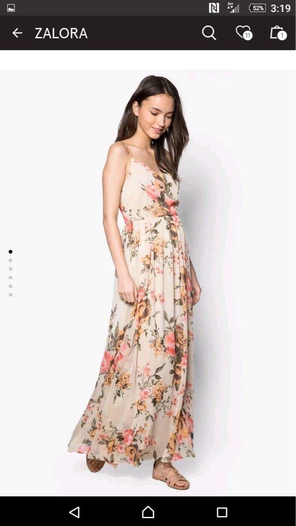 Zalora store bohemian dress