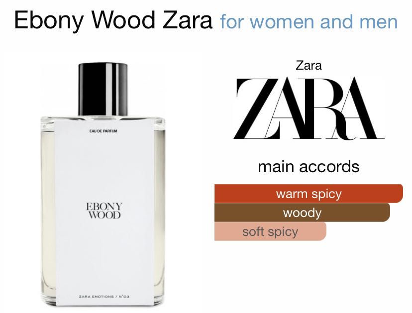 Zara store ebony woods