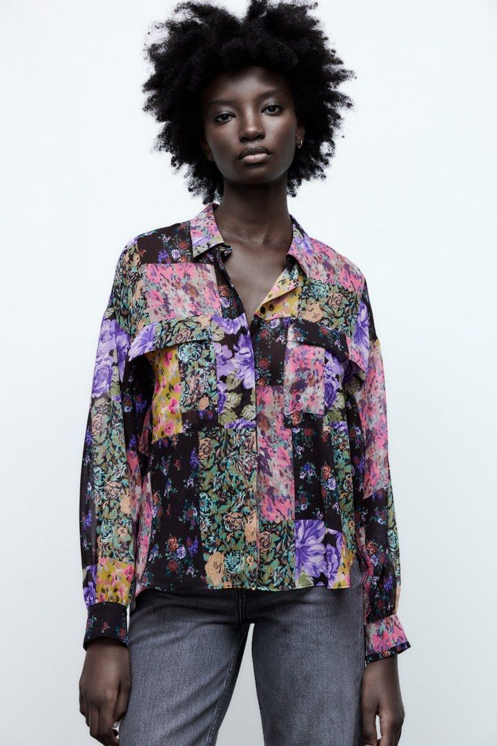 Zara Floral Shirt
