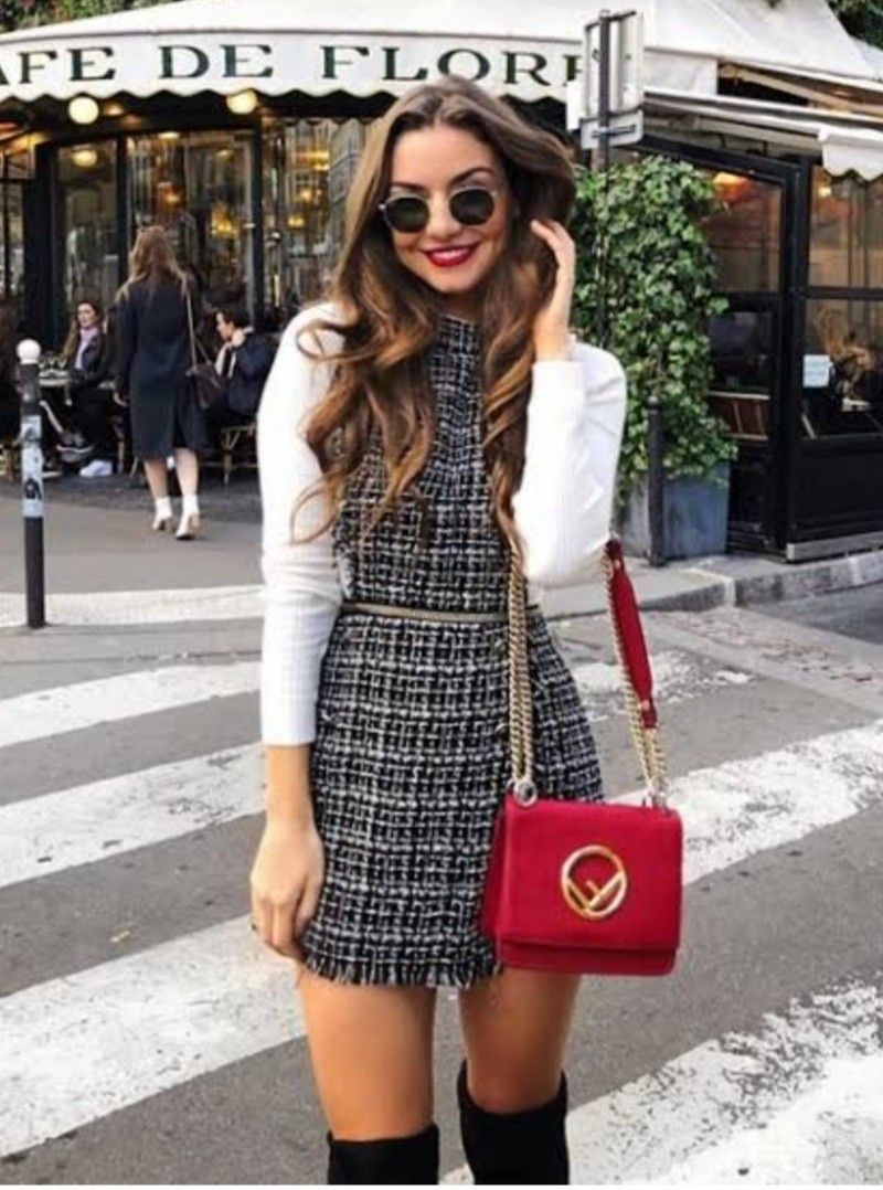 Zara Tweed Jumpsuit Women s Fashion Dresses Sets Dresses on Carousell