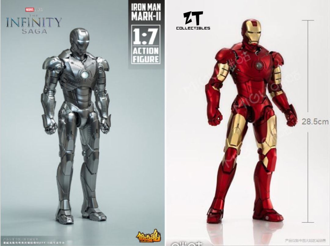 1/7 Marvel Studios The Infinity Saga - Iron Man Mark Ii / Mark Iii  (Preorder), Hobbies & Toys, Toys & Games On Carousell