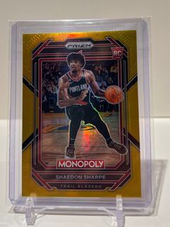 2023 Prizm Monopoly base Shaedon Sharpe /49