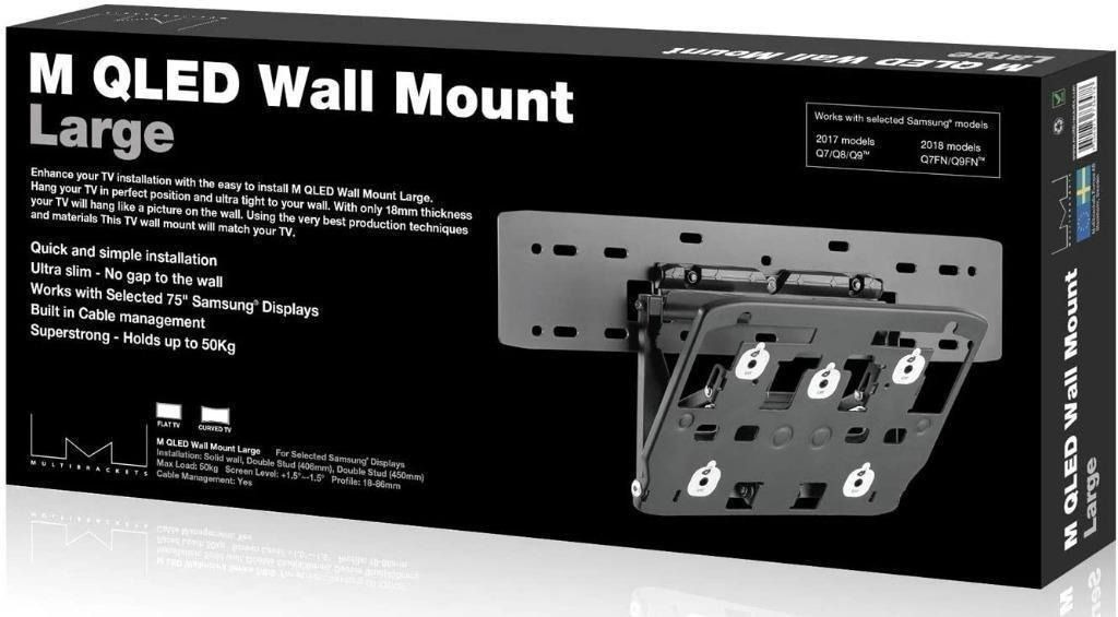 3656) MULTIBRACKETS M QLED WALL MOUNT LARGE WALL MOUNT FOR SAMSUNG QLED