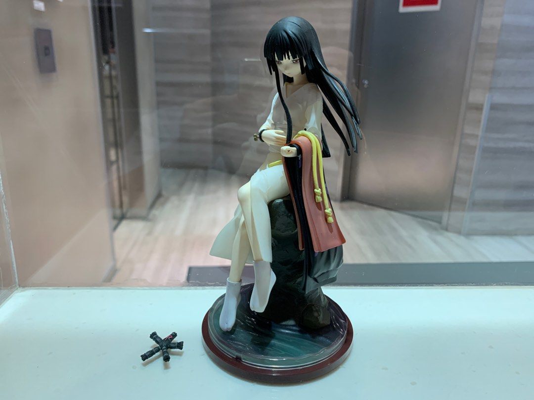 二手 Chrono Gate 壽屋 1/8 地獄少女 閻魔あい 閻魔愛 愛 白衣造型 PVC figure 完成品 手辦 情境 情景 攞設 ...