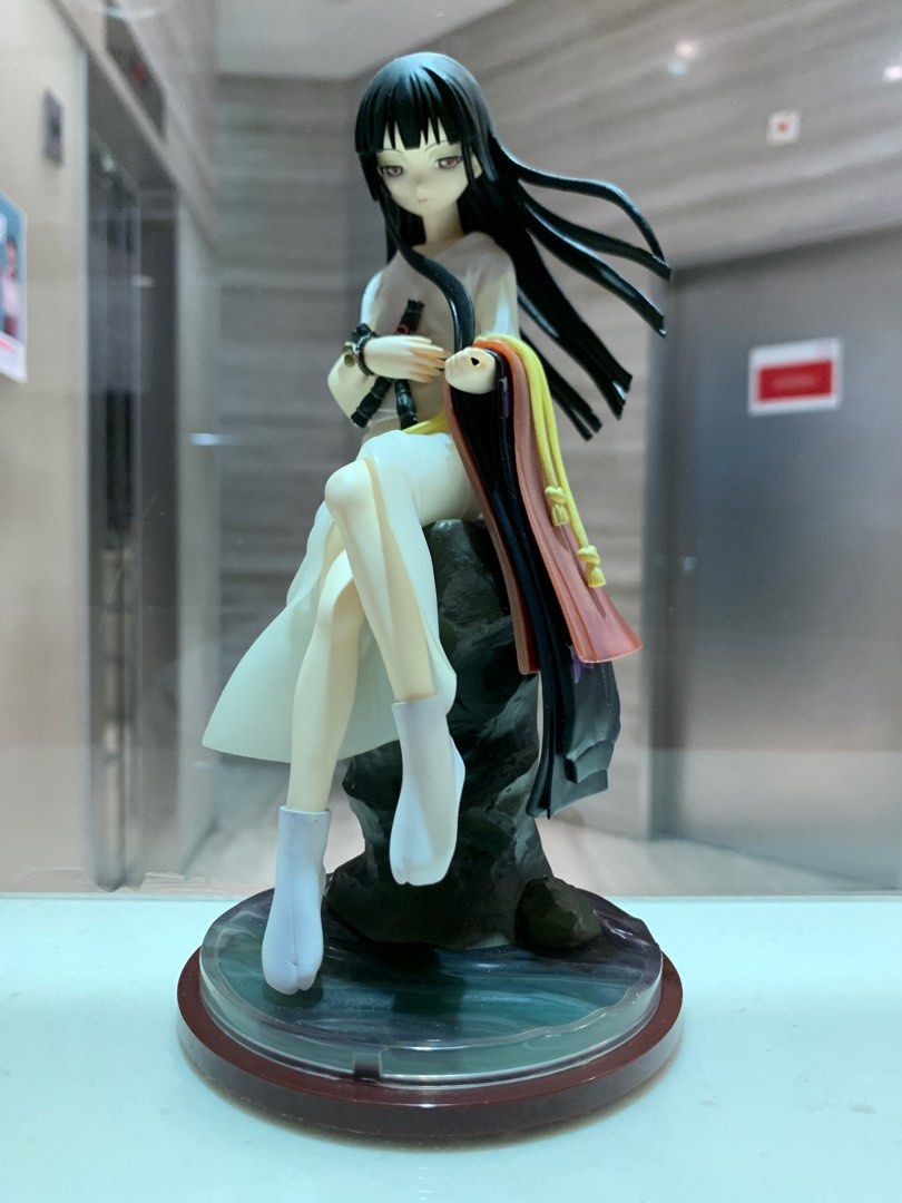 二手 Chrono Gate 壽屋 1/8 地獄少女 閻魔あい 閻魔愛 愛 白衣造型 PVC figure 完成品 手辦 情境 情景 攞設 ...