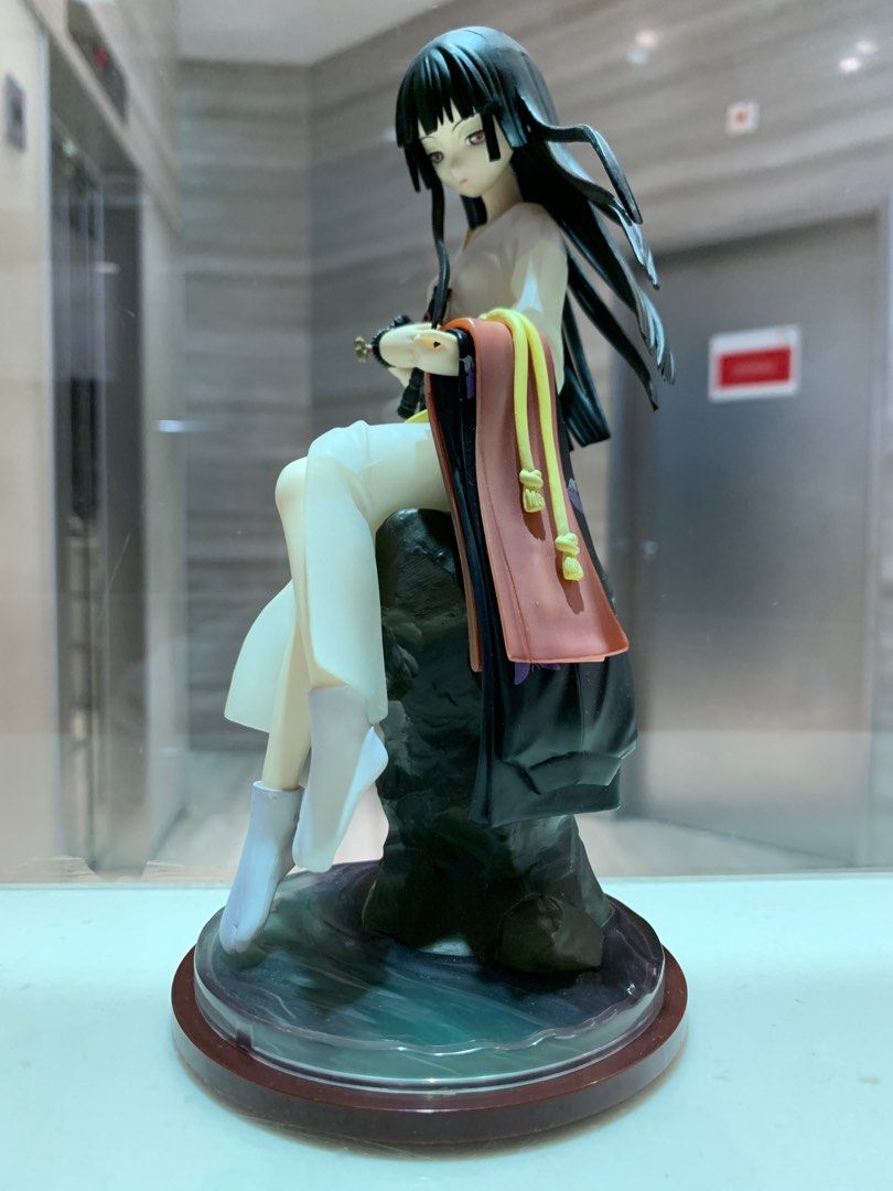 二手 Chrono Gate 壽屋 1/8 地獄少女 閻魔あい 閻魔愛 愛 白衣造型 PVC figure 完成品 手辦 情境 情景 攞設 ...