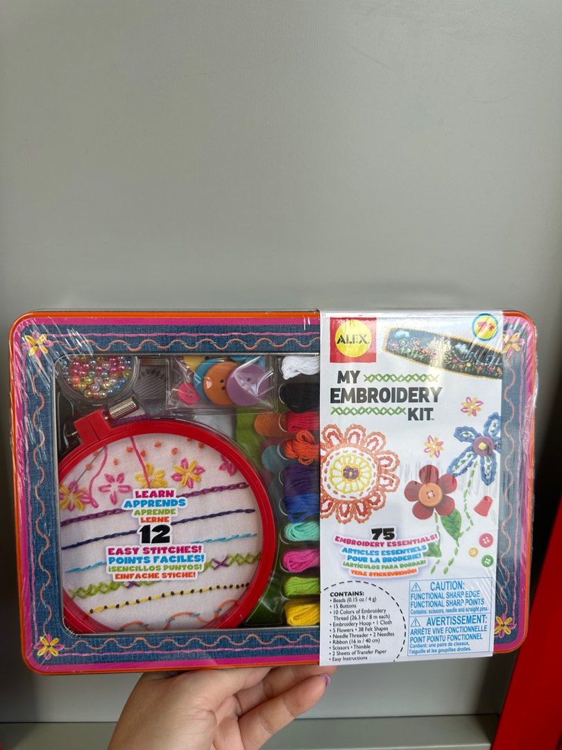 Alex my shop embroidery kit